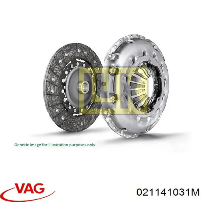 Купить 021141031M VAG Диск сцепления