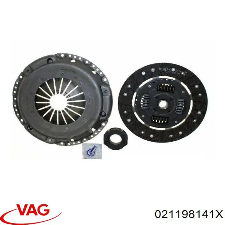 Комплект сцепления (3 части) VAG 021198141X цена, от 159.68 USD