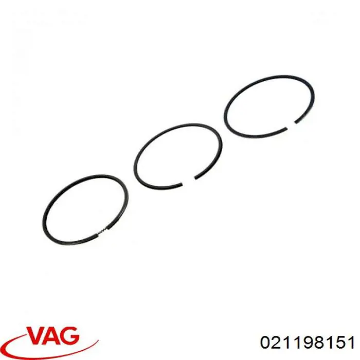 021198151 VAG кольца поршневые на 1 цилиндр, std.