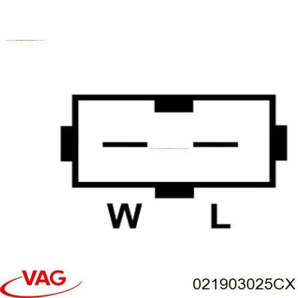 Автомобильный генератор VAG 021903025CX цена, от 172.98 USD