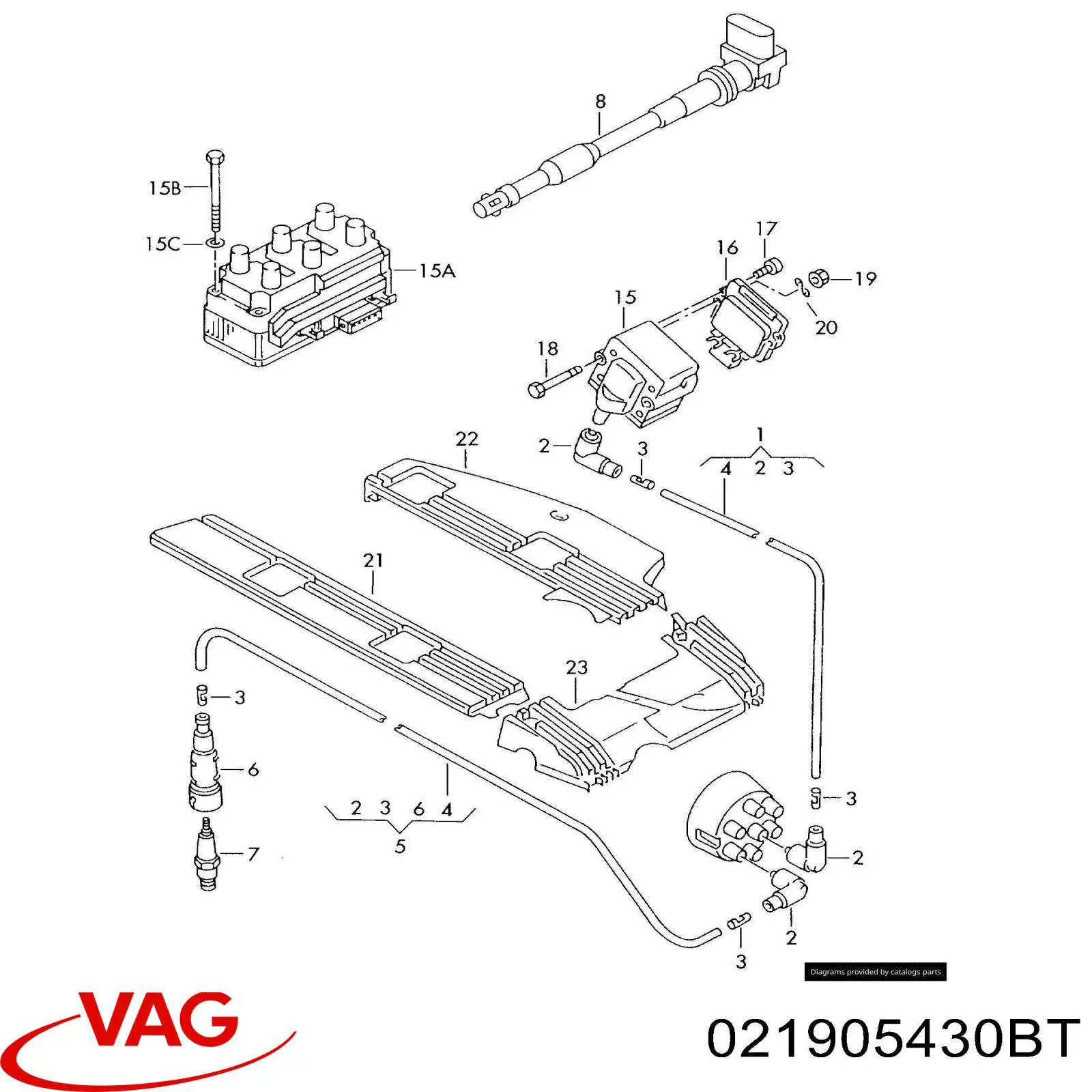  VAG 021905430BT цена, от 18.71 USD