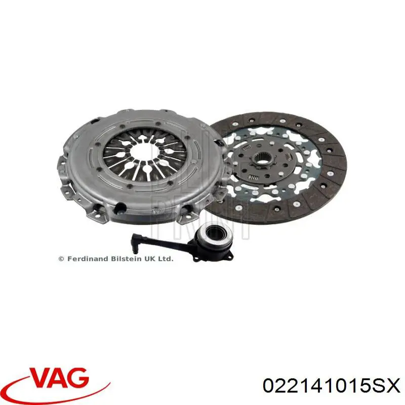 Комплект сцепления (3 части) VAG 022141015SX цена, от 181.14 USD
