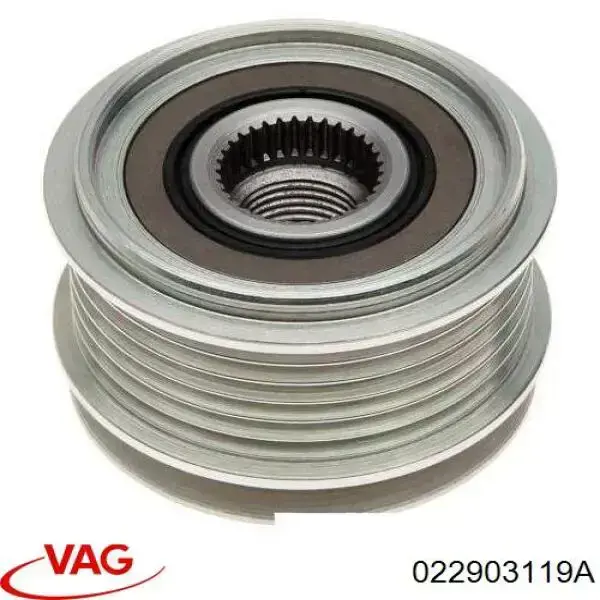 Купить 022903119A VAG Шкив ремня генератора