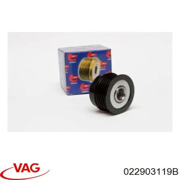 Купить 022903119B VAG Шкив ремня генератора