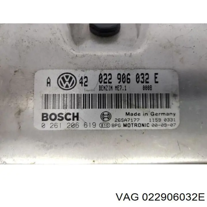 ЭБУ двигателем VAG 022906032E цена, от 440.61 USD