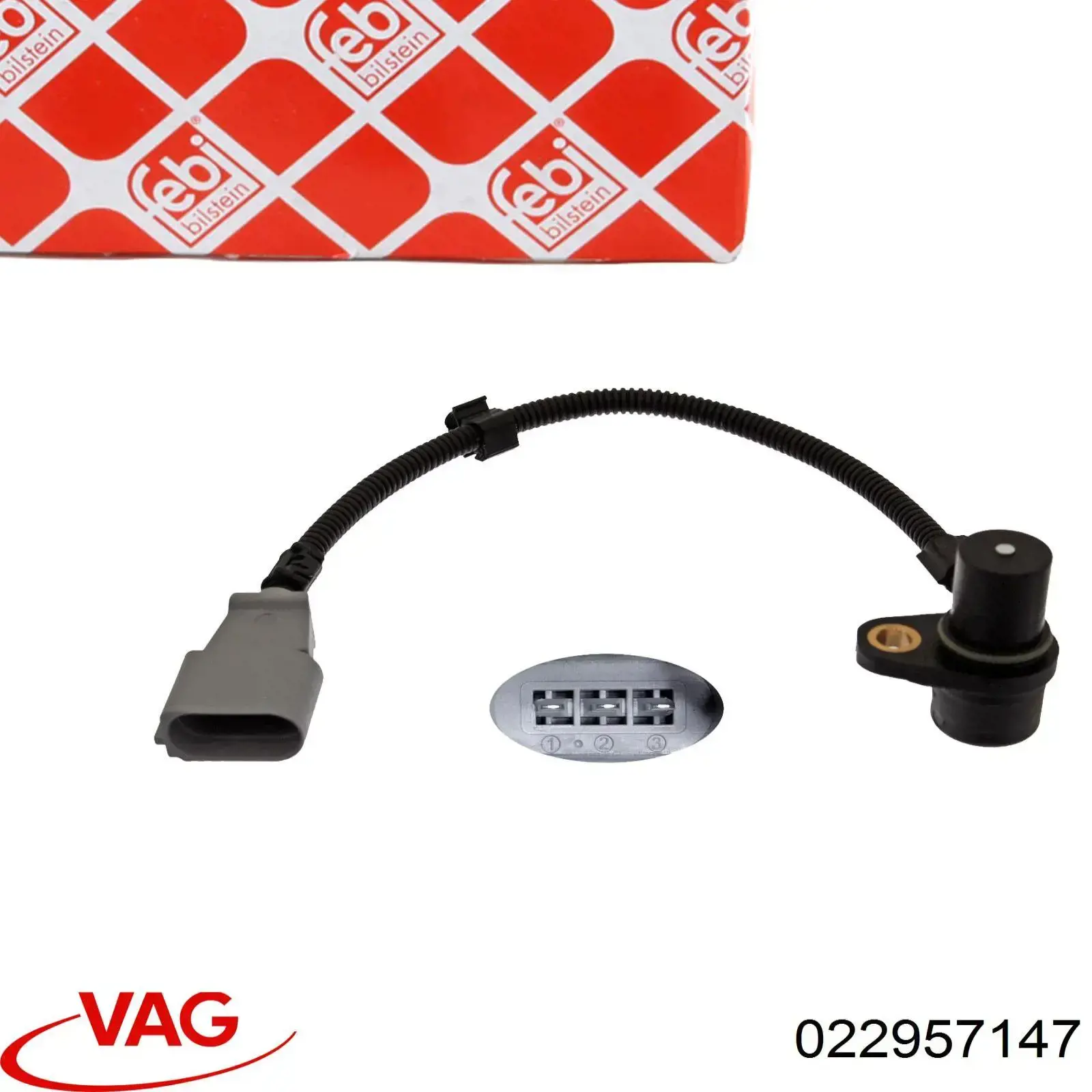 Купить 022957147 VAG Датчик оборотов коленвала