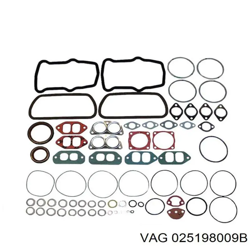 025198009B VAG комплект прокладок двигателя полный