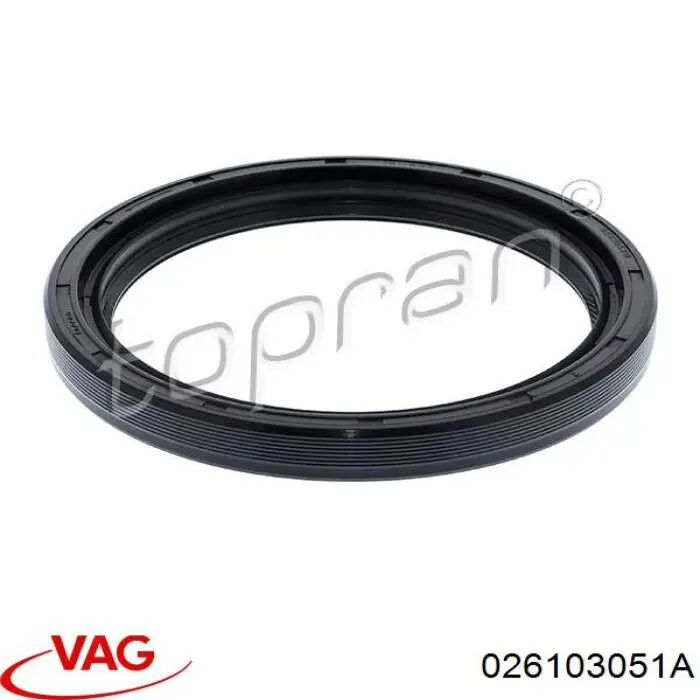 Сальник коленвала задний 026103051A VAG