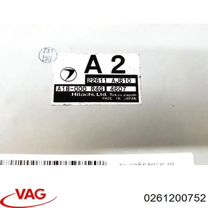 0261200752 VAG 