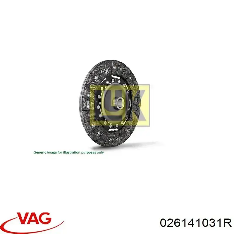 Купить 026141031R VAG Диск сцепления