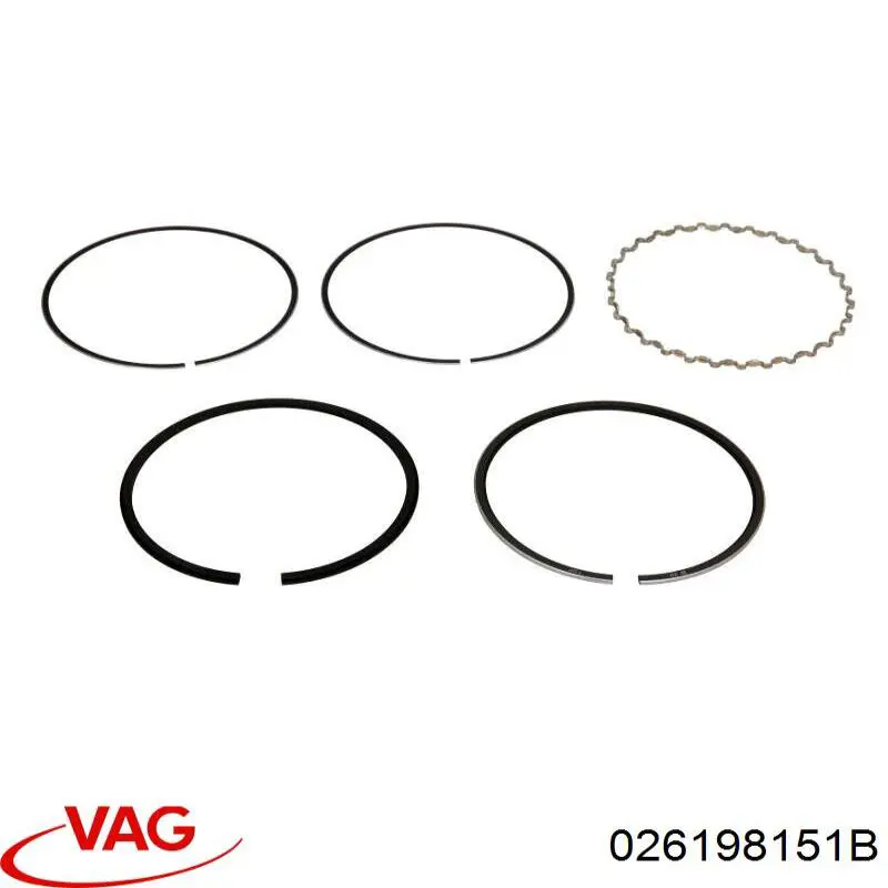 Кольца поршневые STD на 1 цилиндр VAG 026198151B цена, от 11.68 USD