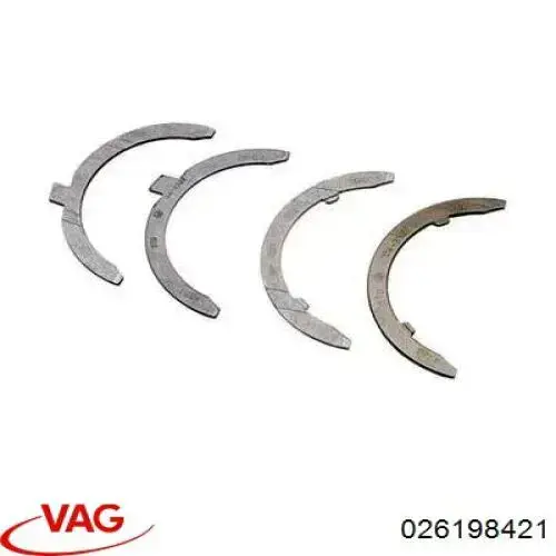TW7039 Motive Полумесяц полукольцо упорное разбега коленвала