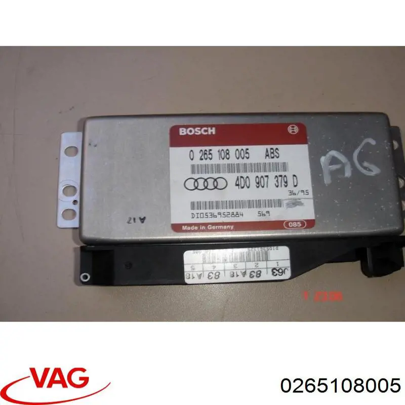 Модуль управления АБС (ABS) VAG 0265108005