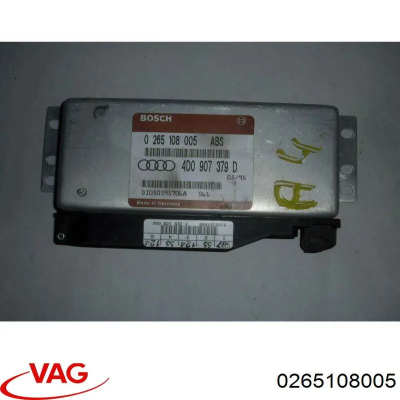 Купить 0265108005 VAG Блок управления АБС