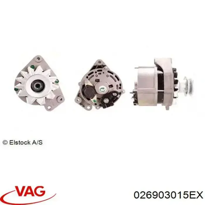 Автомобильный генератор VAG 026903015EX цена, от 126.54 USD