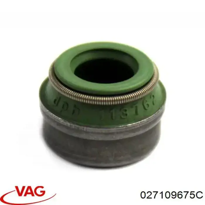 027109675C VAG сальник клапана (маслосъемный, впуск/выпуск)