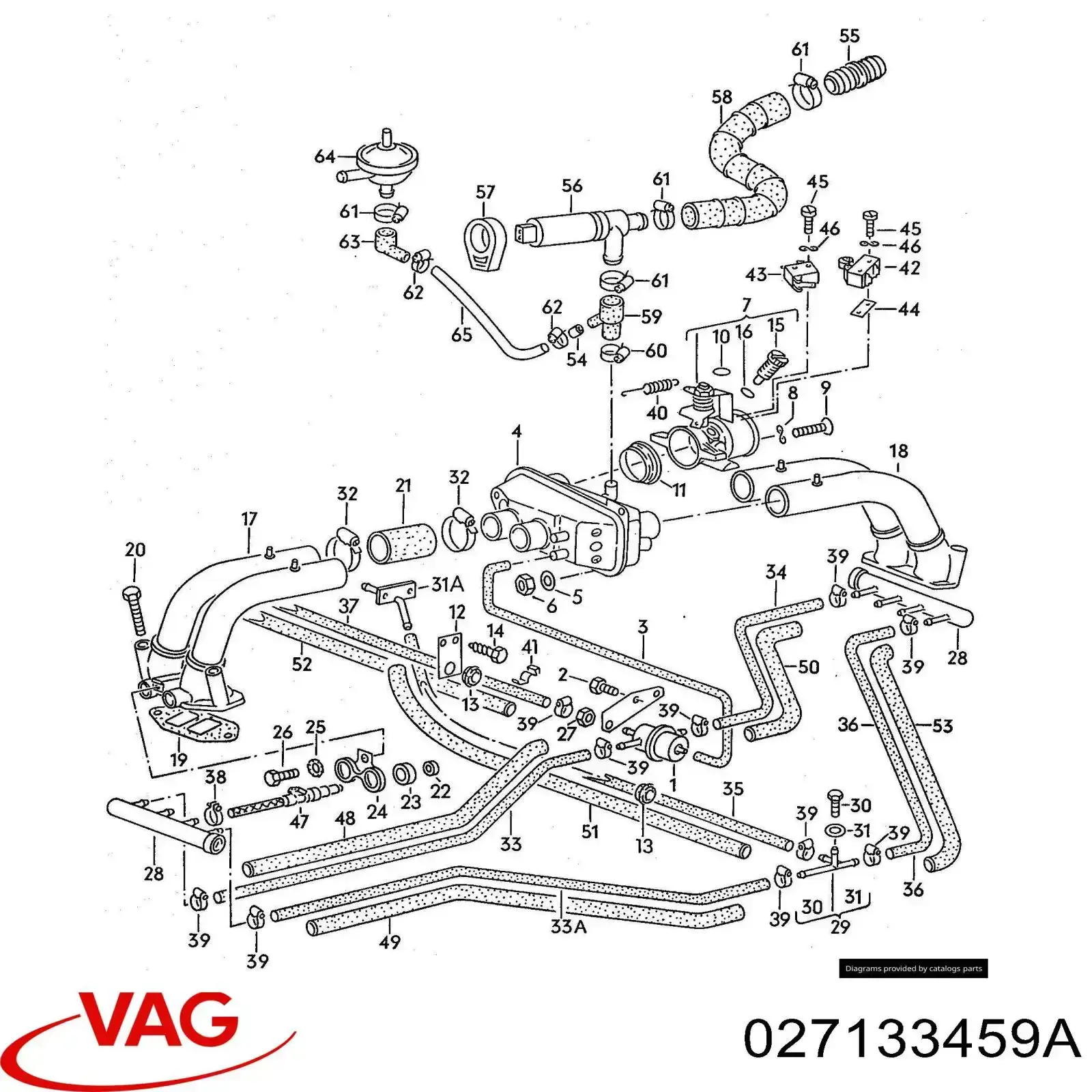  VAG 027133459A цена, от 107.73 USD