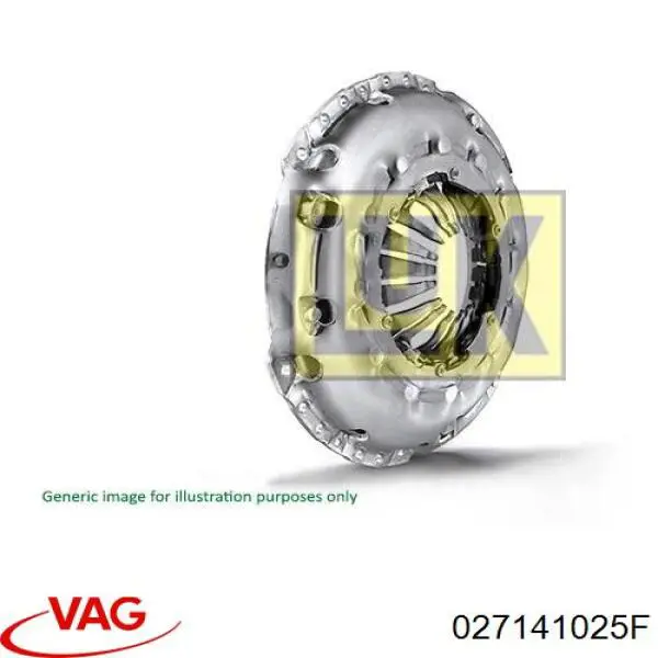 Купить 027141025LX VAG Корзина сцепления