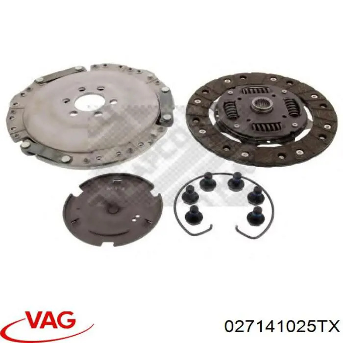 Купить 027141025TX VAG Корзина сцепления