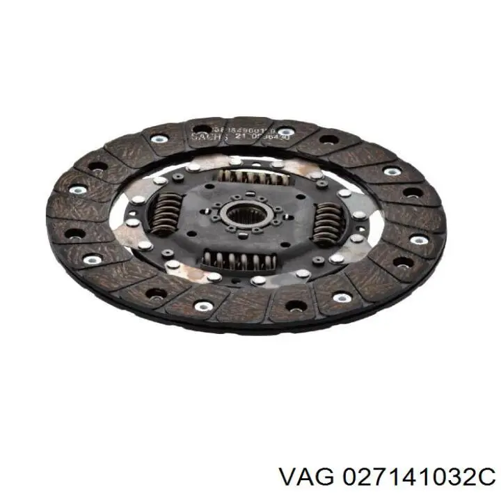 Диск сцепления VAG 027141032C цена, от 34.28 USD