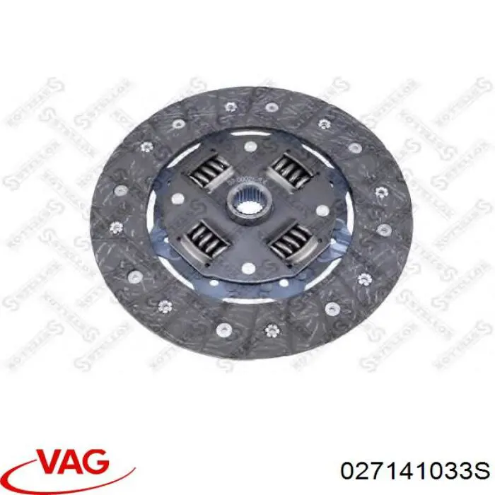 Купить 027141033S VAG Диск сцепления