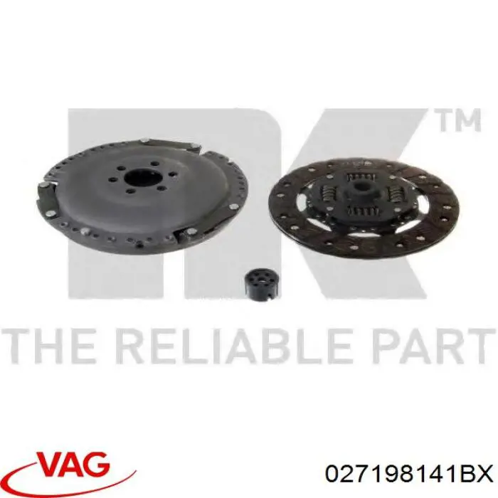027198141BX VAG Сцепление в сборе