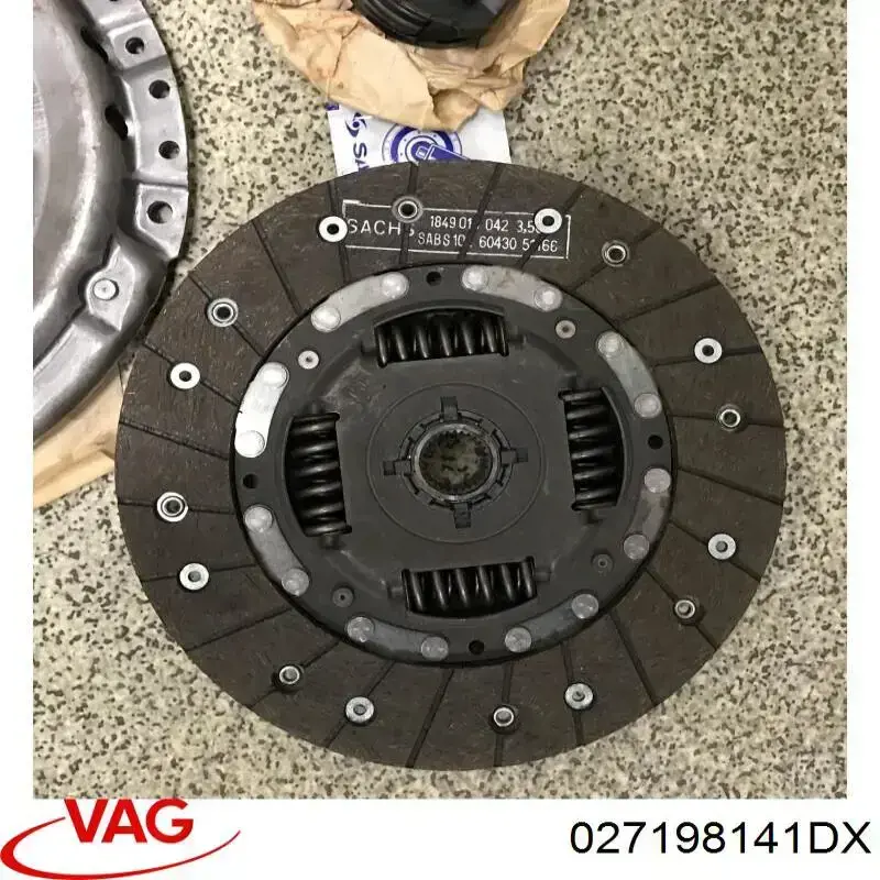 Комплект сцепления VAG 027198141DX