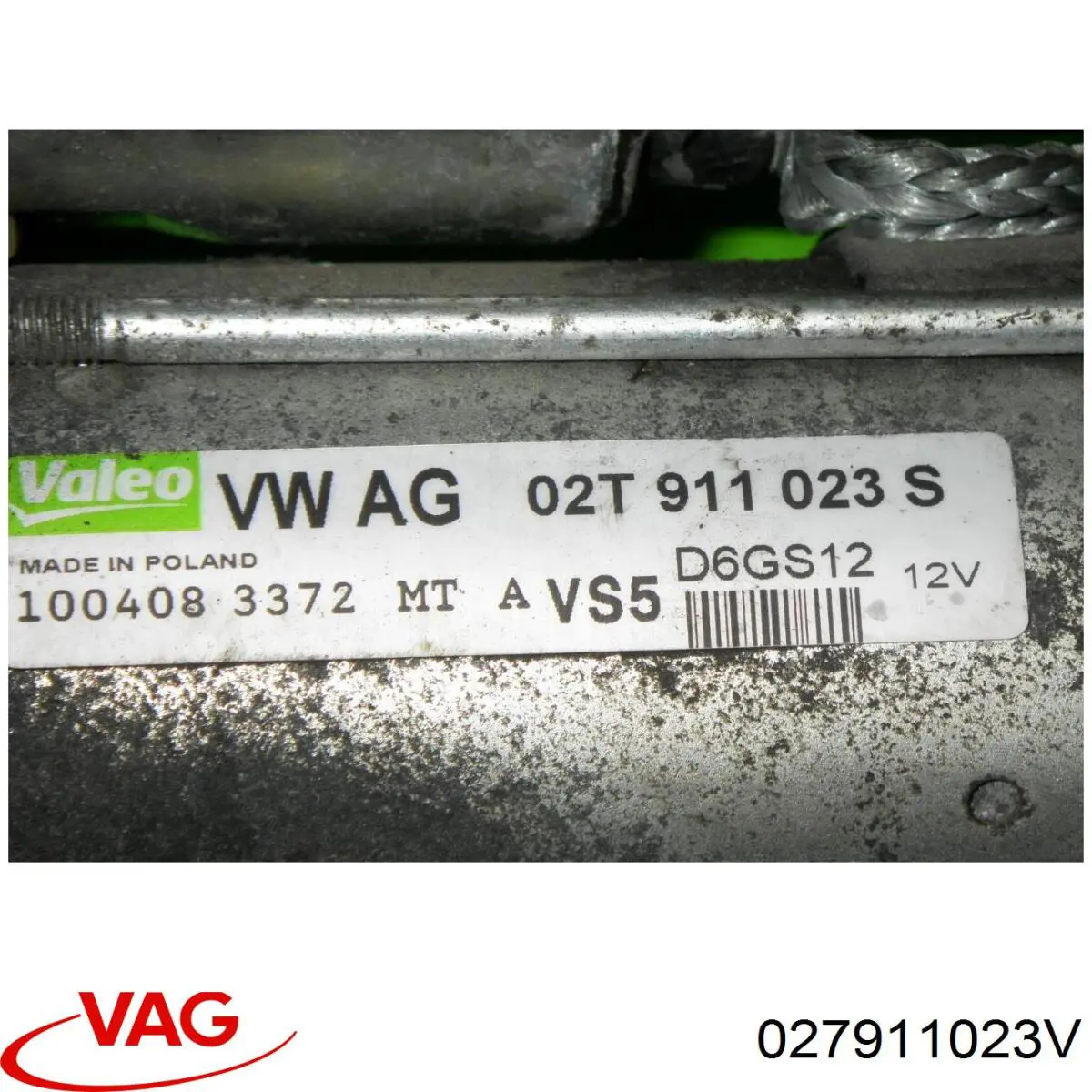 Стартер VAG 027911023V цена, от 48.14 USD