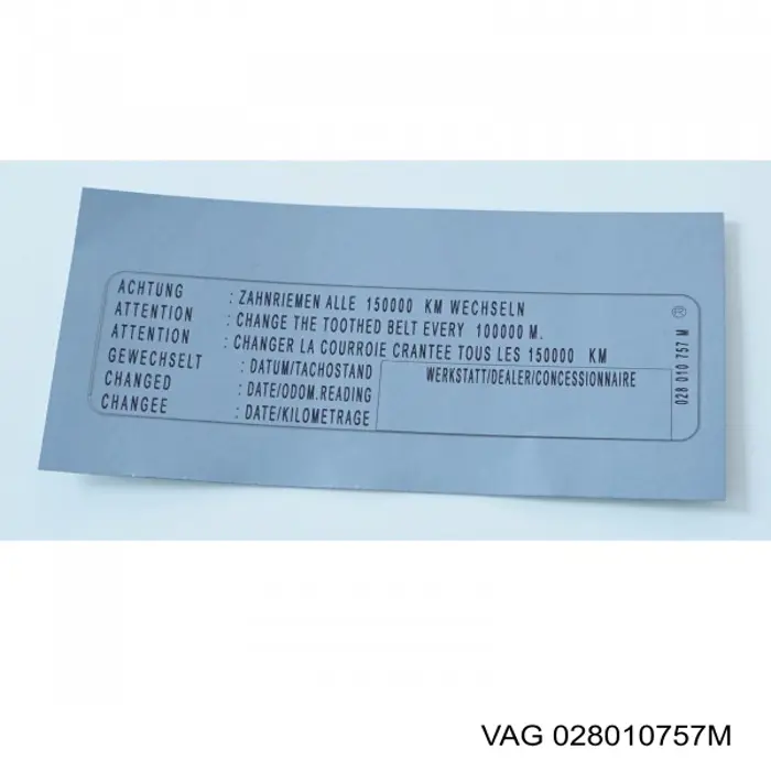 028010757M VAG 