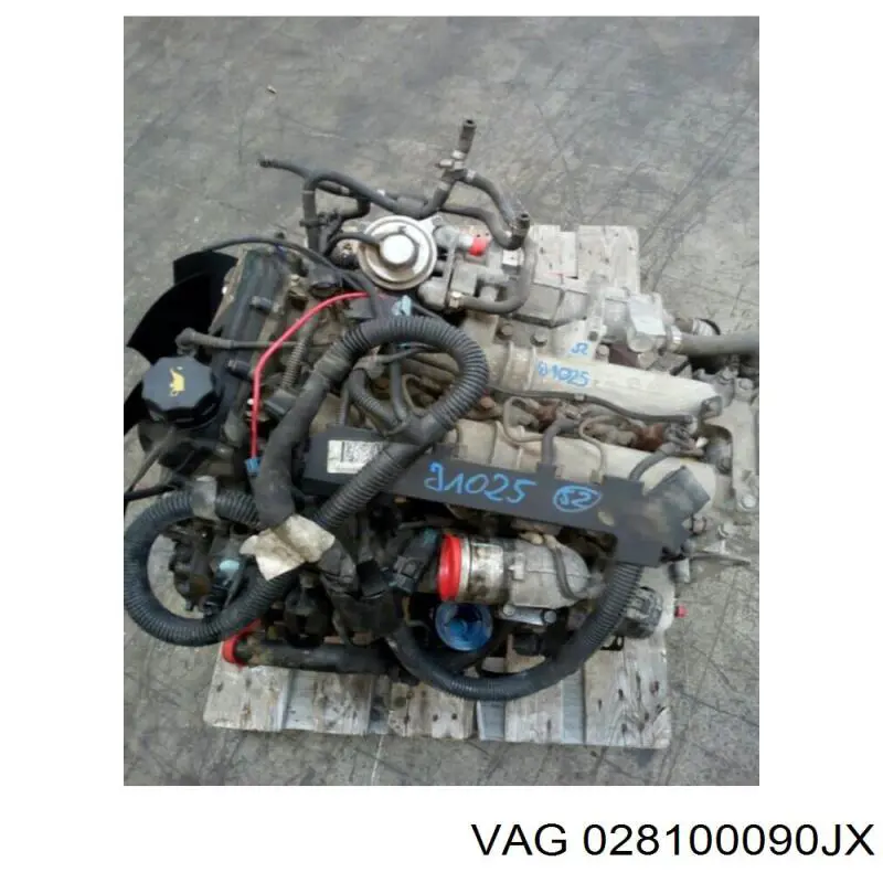 Двигатель в сборе на Ford Galaxy VX 