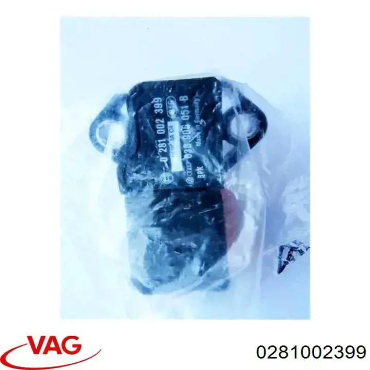 Датчик давления наддува 0281002399 VAG