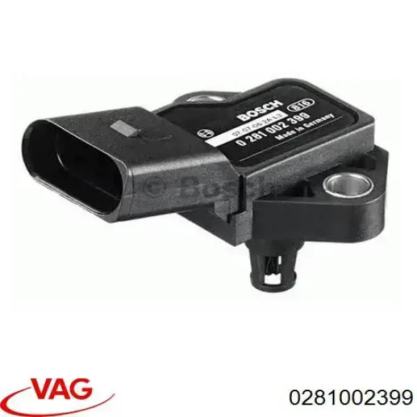 0281002399 VAG sensor de pressão de supercompressão