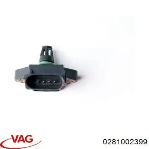 Купить 0281002399 VAG Датчик нагнетания воздуха в турбину