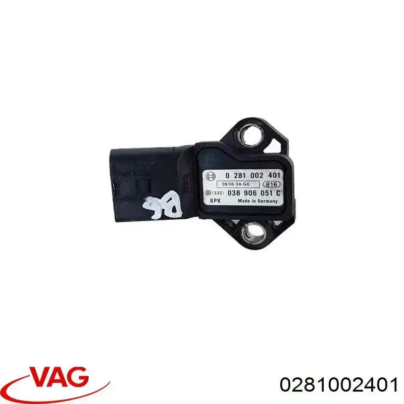 Купить 0281002401 VAG Датчик нагнетания воздуха в турбину