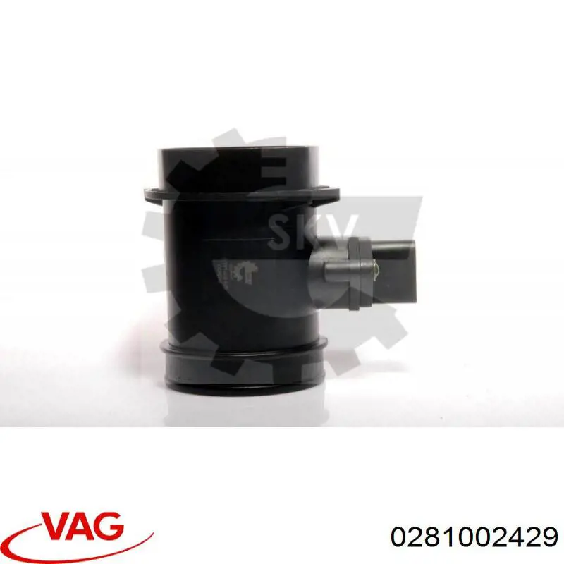 0281002429 VAG sensor de fluxo (consumo de ar, medidor de consumo M.A.F. - (Mass Airflow))