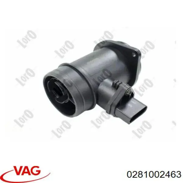 Датчик массового расхода воздуха VAG 0281002463 цена, от 38.35 USD