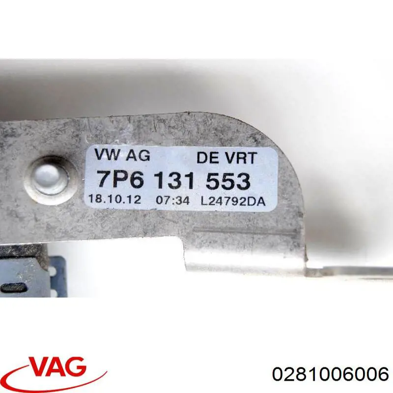 Купить 0281006006 VAG Датчик давления выхлопных газов