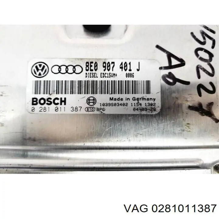 0281011387 VAG 