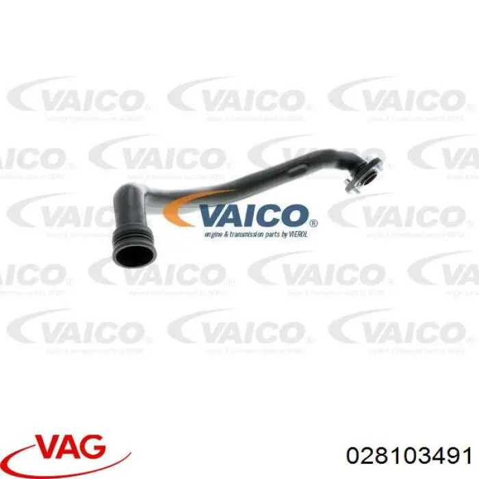 028103491 VAG Шланг для удаления воздуха