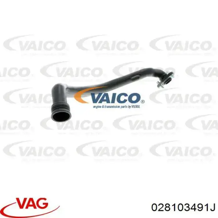 Патрубок вентиляции картера, маслоотделителя VAG 028103491J цена, от 14.94 USD