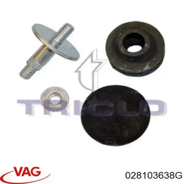 Купить 028103638G VAG Подушка декоративной крышки мотора