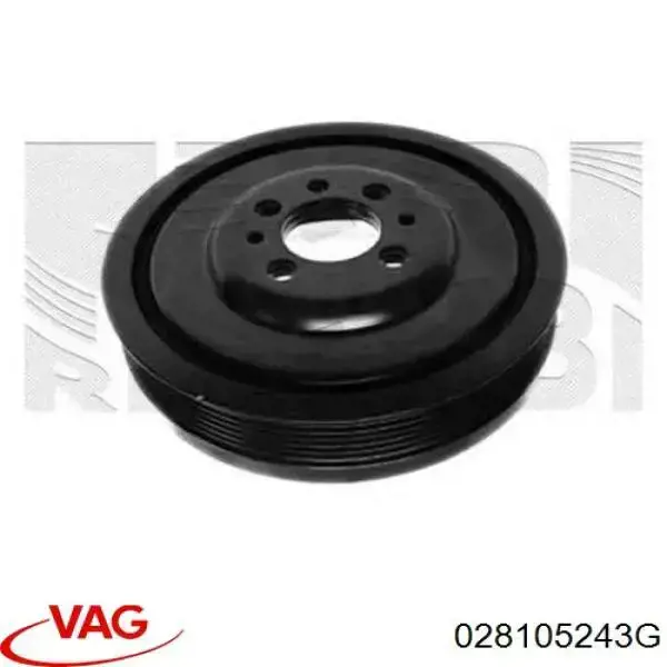 Шкив коленвала (демпфер) VAG 028105243G цена, от 61.04 USD