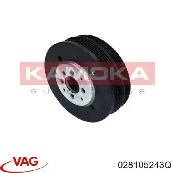 Купить 028105243Q VAG Шкив-демпфер коленвала