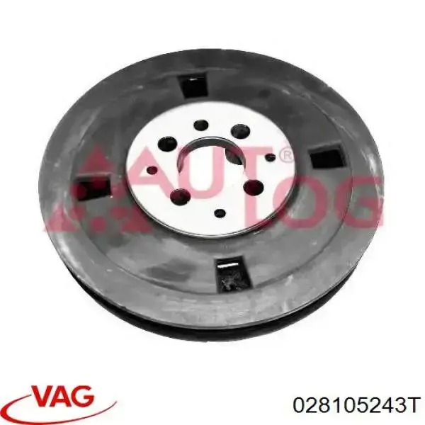 028105243T VAG Шкив коленчатого вала