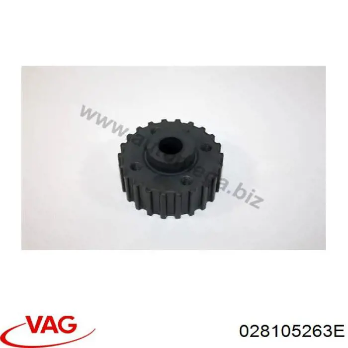 Зірка-шестерня приводу коленвалу двигуна 028105263E VAG/Audi