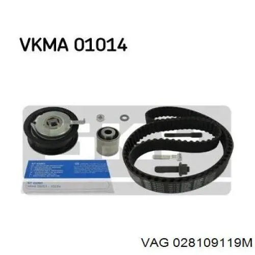 Зубчатый ремень VAG 028109119M цена, от 20.96 USD