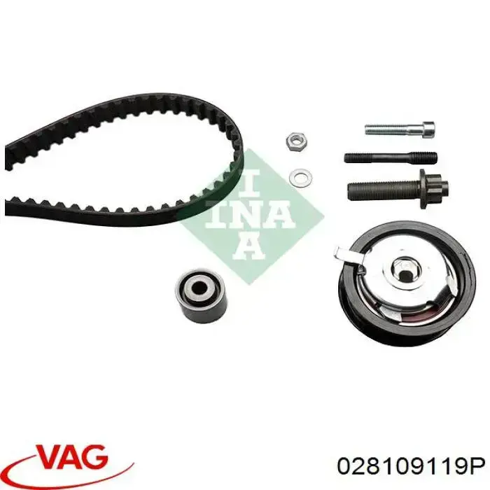 Зубчатый ремень VAG 028109119P цена, от 24.80 USD