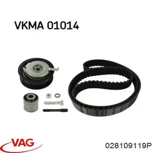 Купить 028109119P VAG Ремень газораспределительного механизма