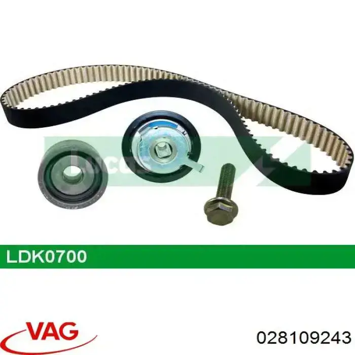 Купить 028109243 VAG Ролик натяжителя газораспределительного ремня