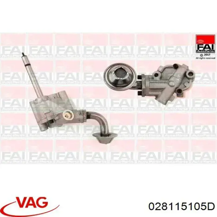 Маслонасос VAG 028115105D
